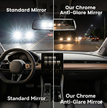 3D Car Rear View Mirror 12 Inch