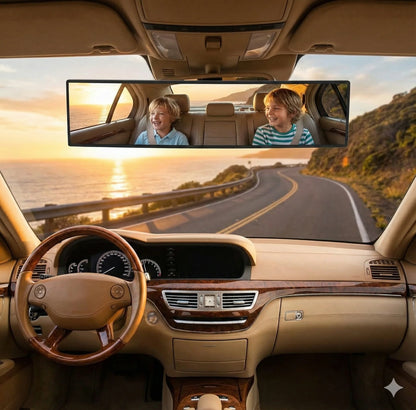 3D Car Rear View Mirror 12 Inch